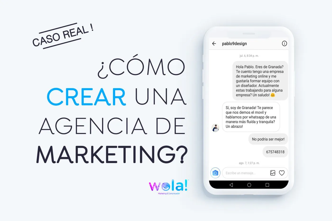 como crear una agencia de marketing con instagram