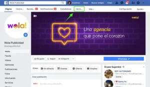 Paso 1 para hacer un directo en Facebook