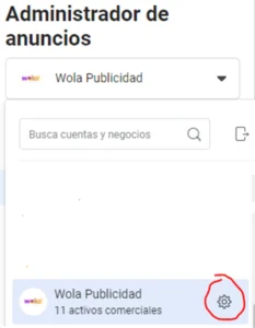 Administrador de anuncios
