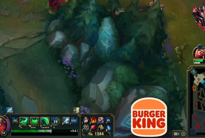 Publicidad en los eSports con logo buguerking