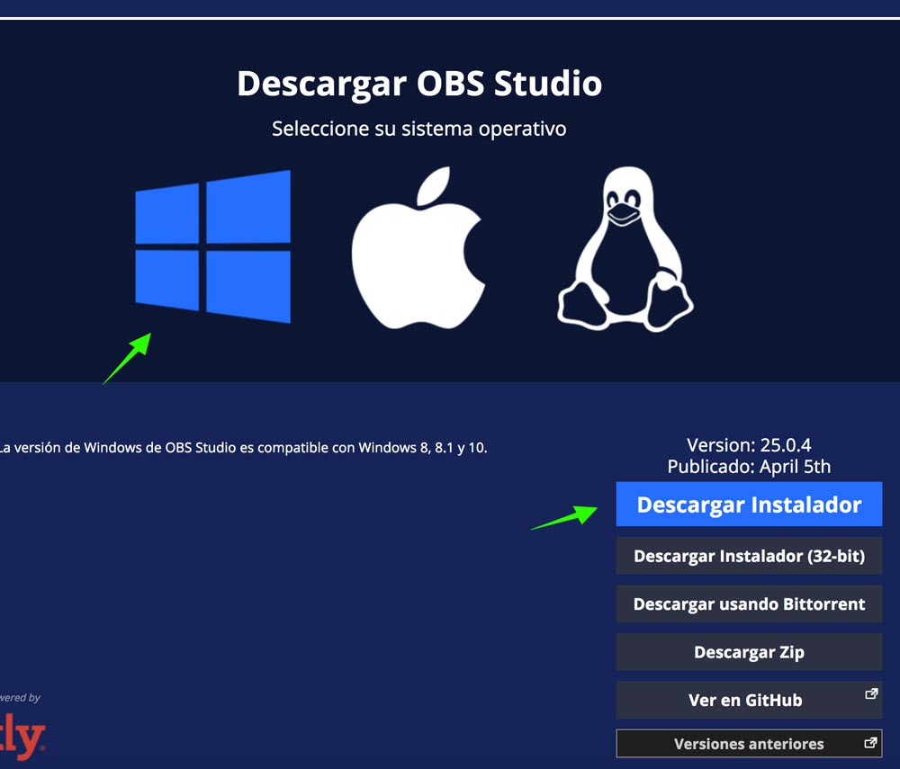 Paso 3 - como hacer un directo de facebook con OBS Studio