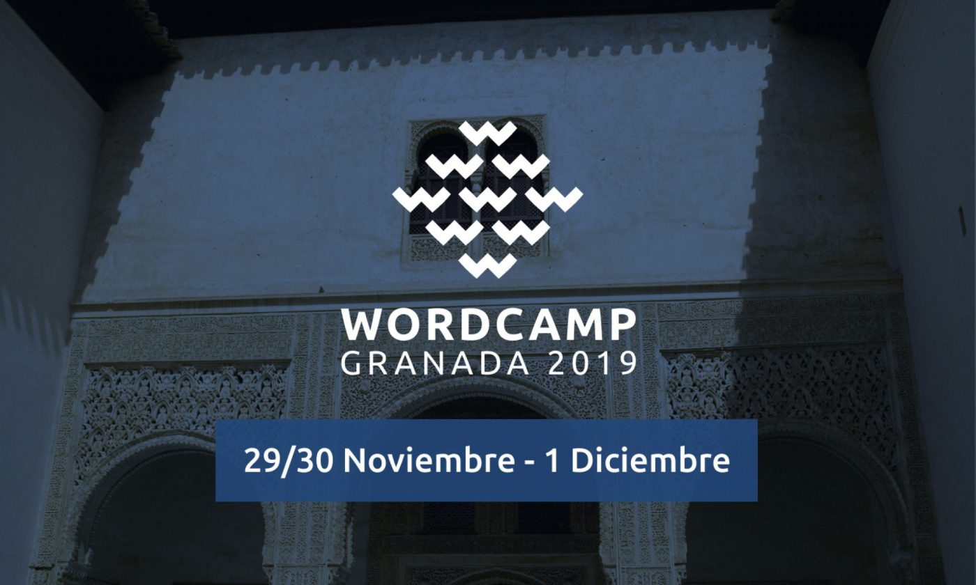 Poster WordCamp Granada 2019