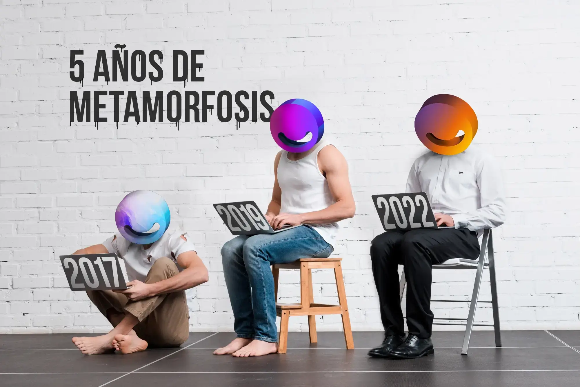 Frase cinco años de metamorfosis