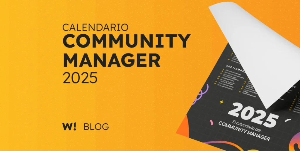 Plantilla de calendario community manager