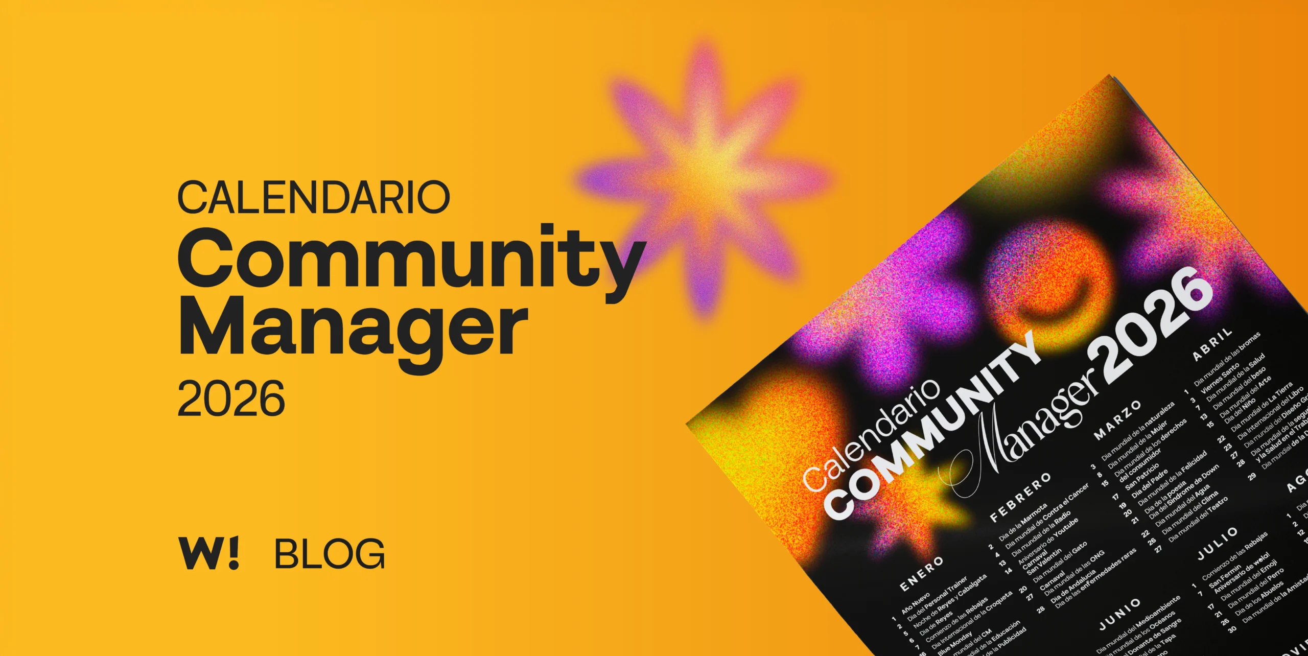 Herramienta profesional del calendario community manager 2026